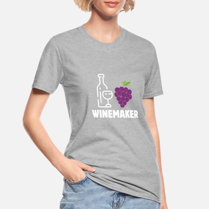 Winemaker Alcoholic Winery Profession Pacemaker Winer Unisex Polycotton T-Shirt