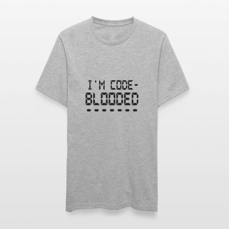 Computerprogrammierung Ich bin Code Blooded Programmierer Unisex Polycotton T-Shirt