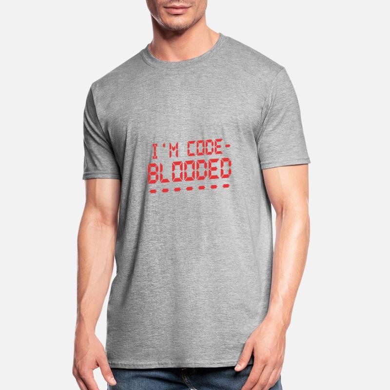 Computerprogrammierung Ich bin Code Blooded Programmierer Unisex Polycotton T-Shirt
