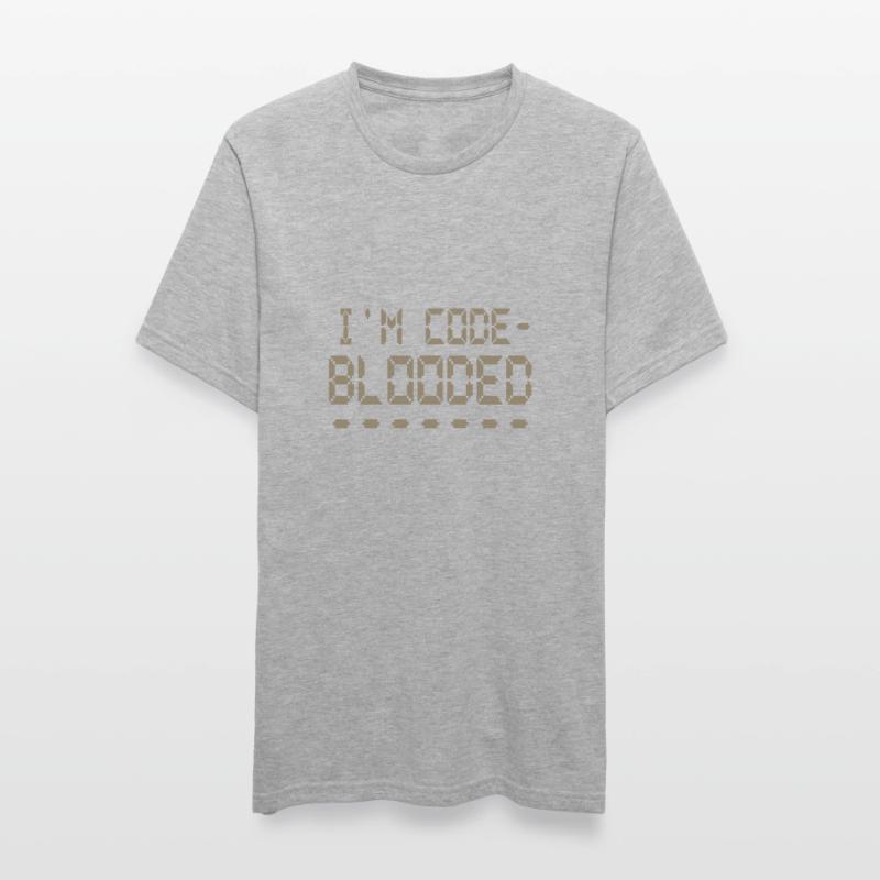 Computerprogrammierung Ich bin Code Blooded Programmierer Unisex Polycotton T-Shirt