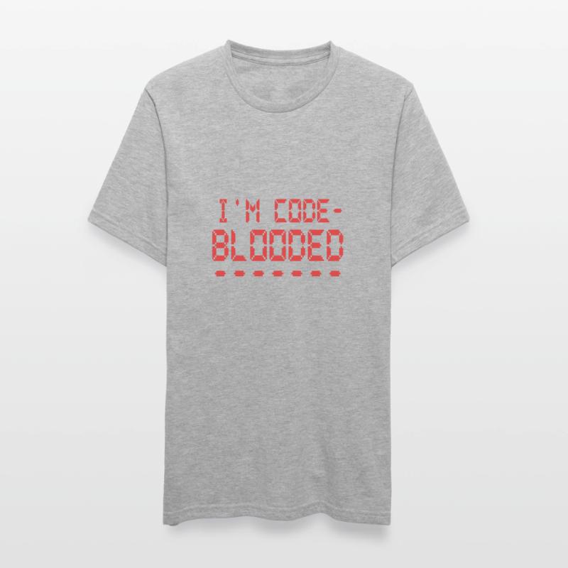 Computerprogrammierung Ich bin Code Blooded Programmierer Unisex Polycotton T-Shirt