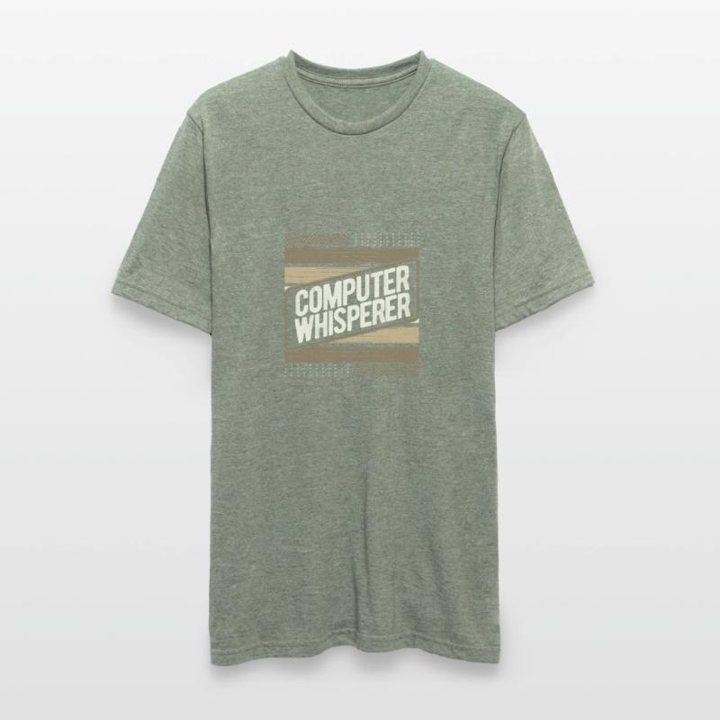 Computerflüsterer Geschenkcomputer Geschenkcomputer Unisex Polycotton T-Shirt