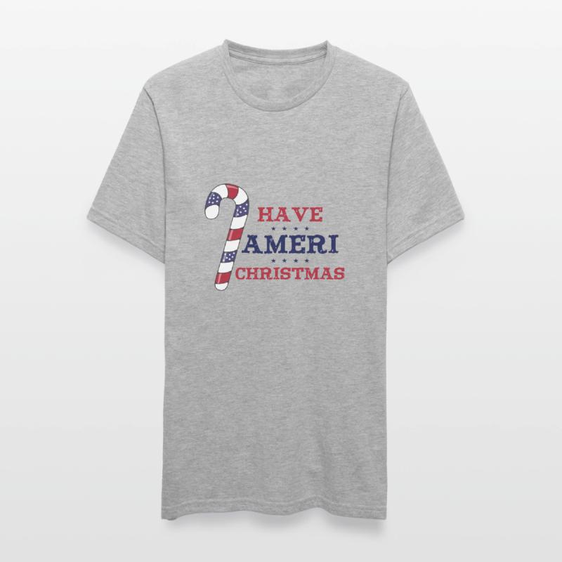 Avoir Ameri Noël T-shirt polycoton Unisexe