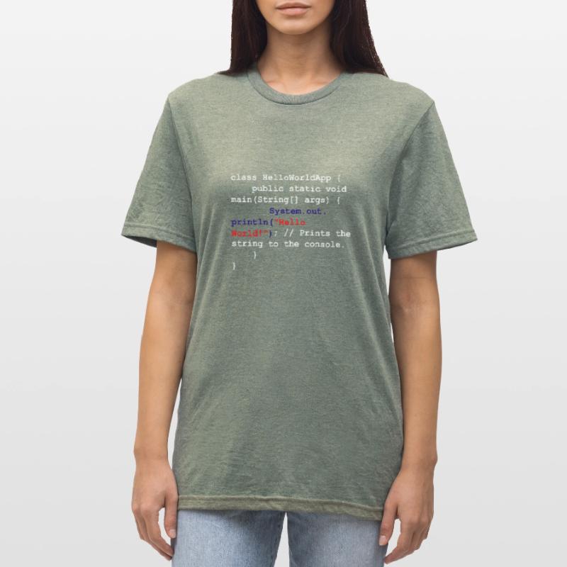 Programmierer Coder Software Entwickler Unisex Polycotton T-Shirt