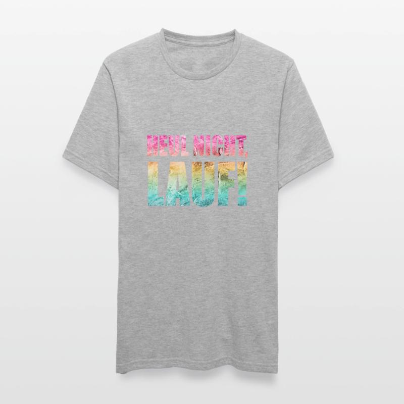 Ne pleurez pas, courez ! - Course à pied, jogging, sport, course à pied T-shirt polycoton Unisexe