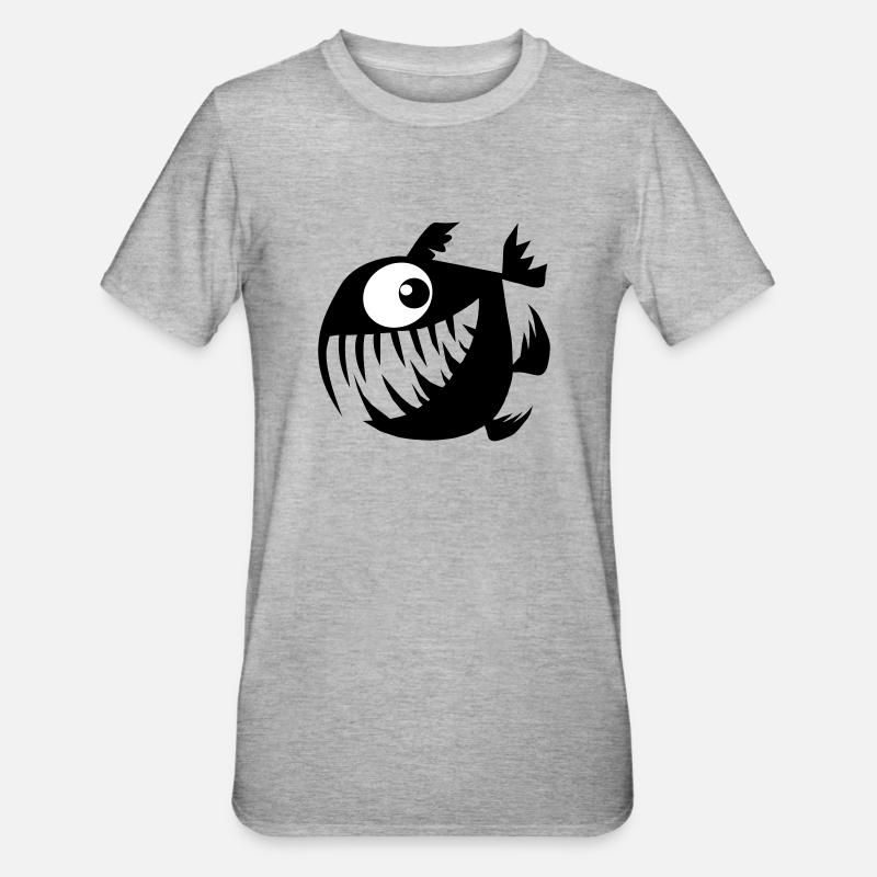 Joyeux Perry - T-shirt polycoton Unisexe - gris chiné
