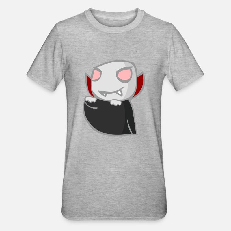 vampire - T-shirt polycoton Unisexe - gris chiné