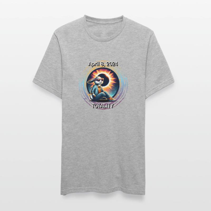 Cool Rabbit Solar April 8, 2024 Eclipse Totality Unisex Polycotton T-Shirt