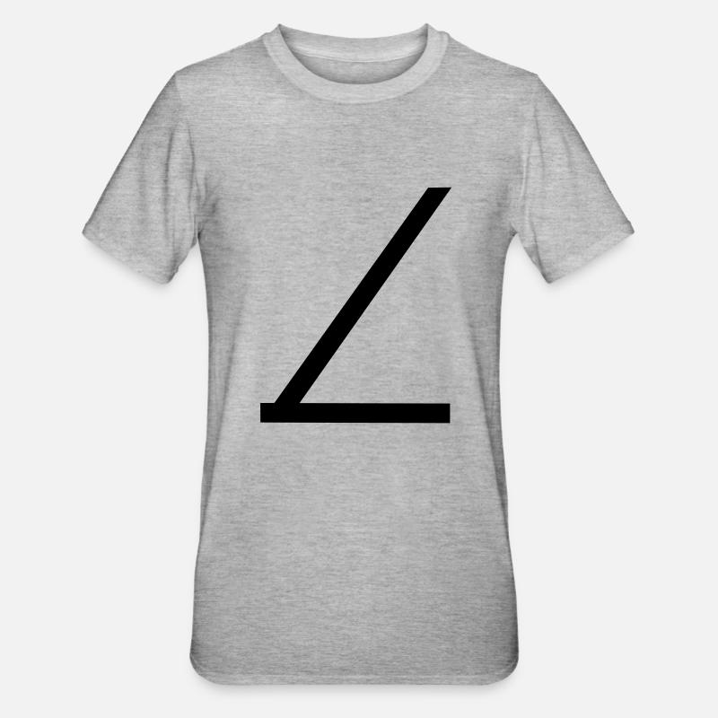 Anschnallgurt - Unisex Polycotton T-Shirt - Grau meliert