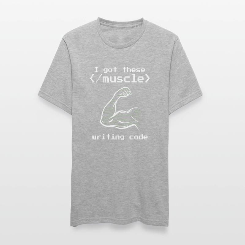 J’ai eu ces codeurs de programmeur de code d’écriture musculaire T-shirt polycoton Unisexe