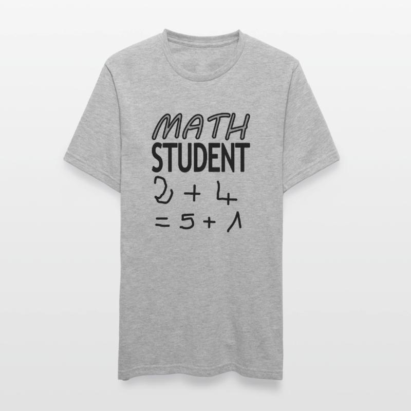 Math Student Math Student Math Study Gift Unisex Polycotton T-Shirt