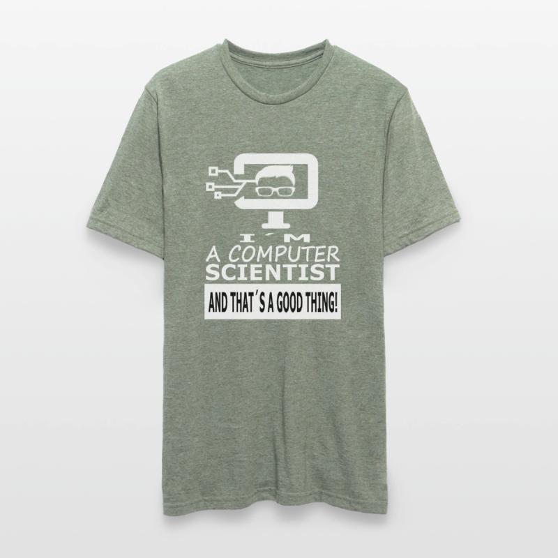 Ich bin Informatiker Informatik Computer Geschenk Unisex Polycotton T-Shirt