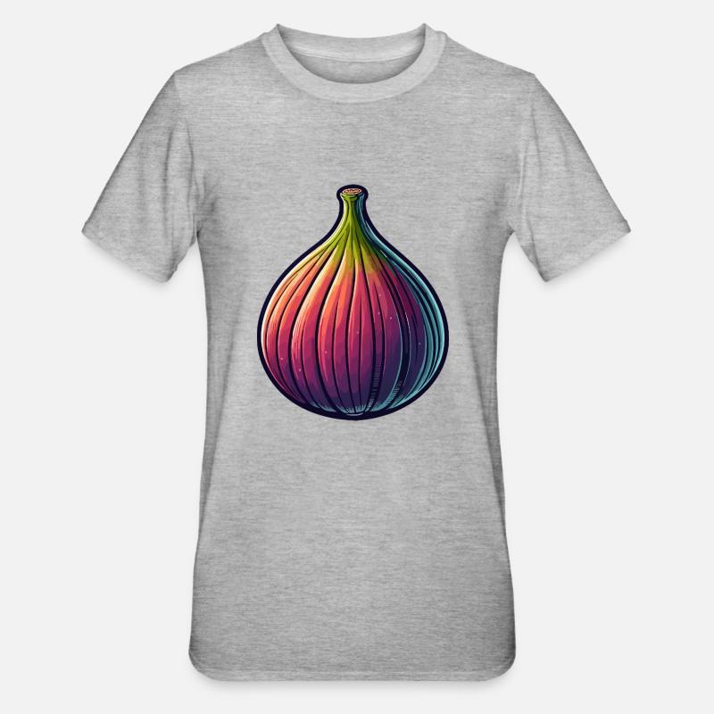 Figue - T-shirt polycoton Unisexe - gris chiné