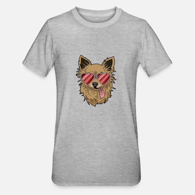 Coole Engel - Unisex Polycotton T-Shirt - Grau meliert