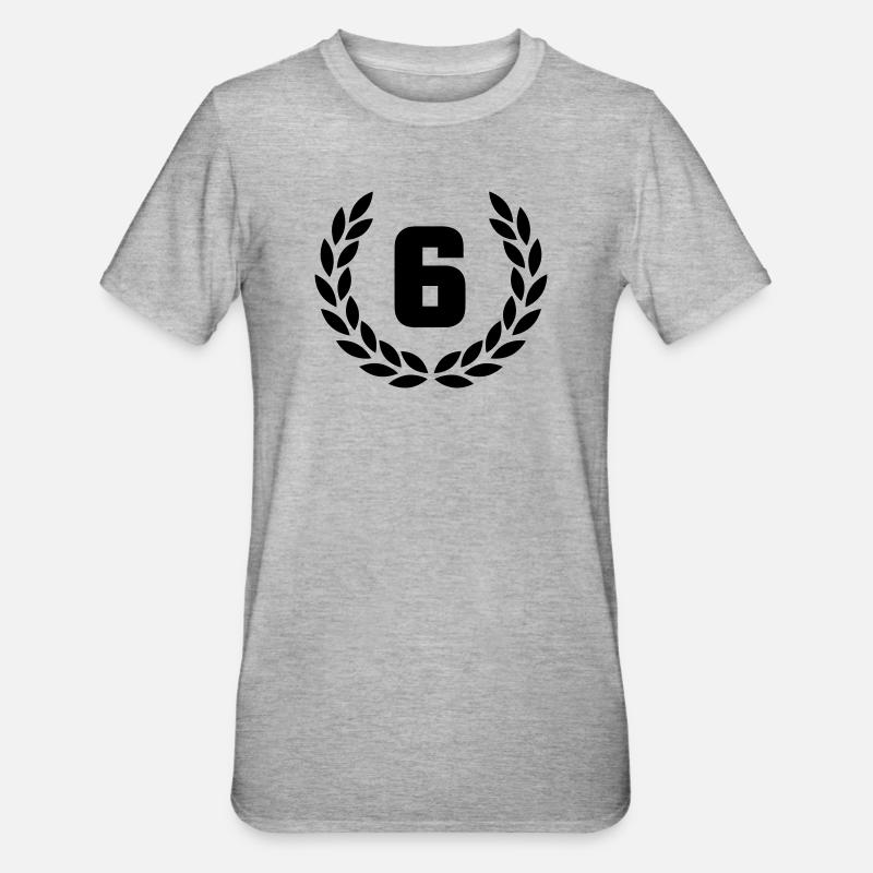 Jubilee 6 - Unisex Polycotton T-Shirt - heather grey