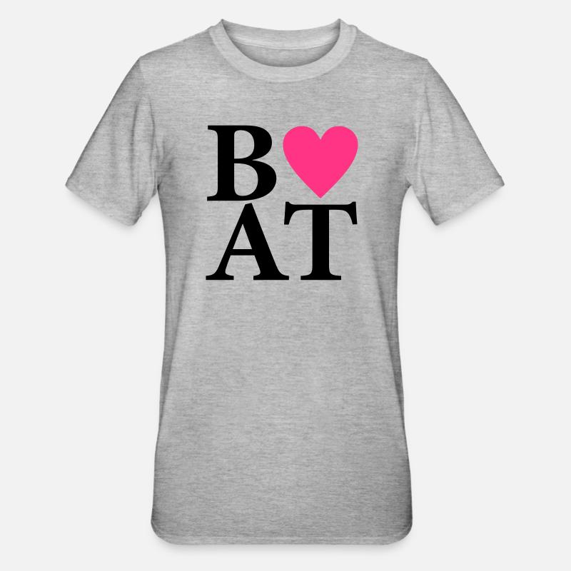 Boot - Unisex Polycotton T-Shirt - Grau meliert