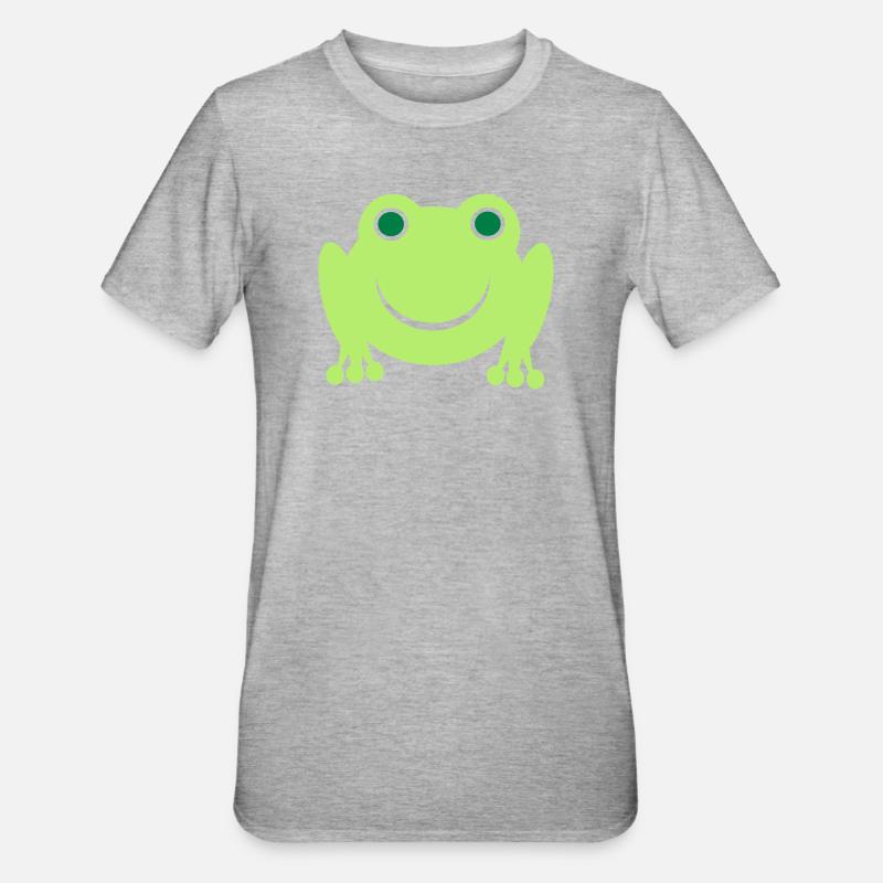 Frosch - T-shirt polycoton Unisexe - gris chiné