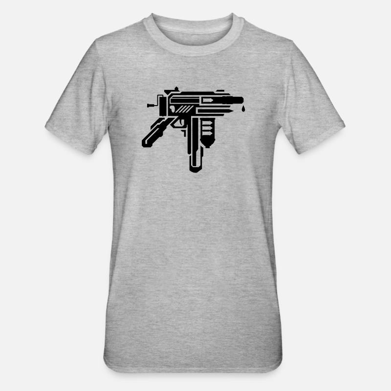 creative weapons all in one - T-shirt polycoton Unisexe - gris chiné