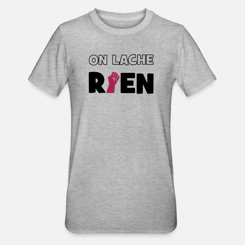 We loose nothing! - Unisex Polycotton T-Shirt - heather grey