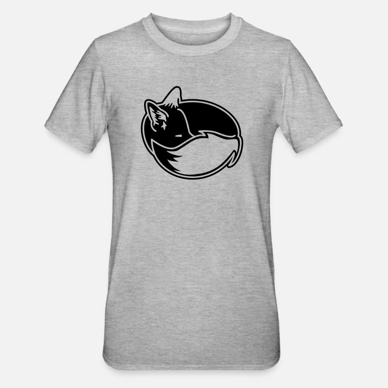Foxy Brown Firefox - T-shirt polycoton Unisexe - gris chiné