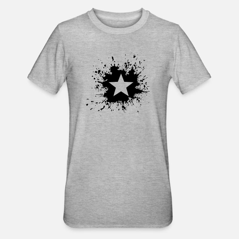 Unknown design - Upload image - Unisex Polycotton T-Shirt - heather grey