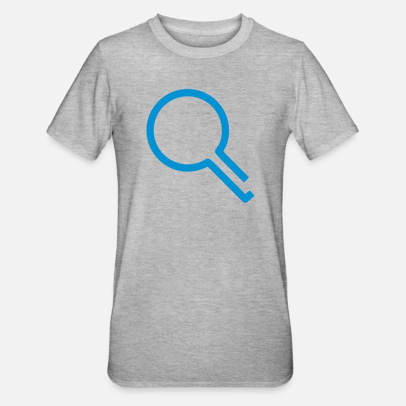 lupe research Data search Data search - Unisex Polycotton T-Shirt - heather grey