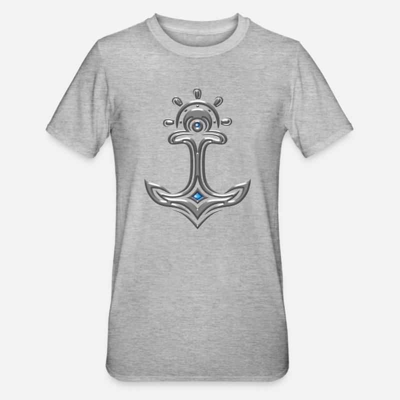 Odin Thor Anker - T-shirt polycoton Unisexe - gris chiné