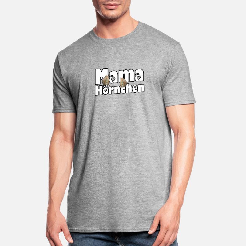 Mama Eichhörnchen Mutter Tier Muttertag Spruch Unisex Polycotton T-Shirt