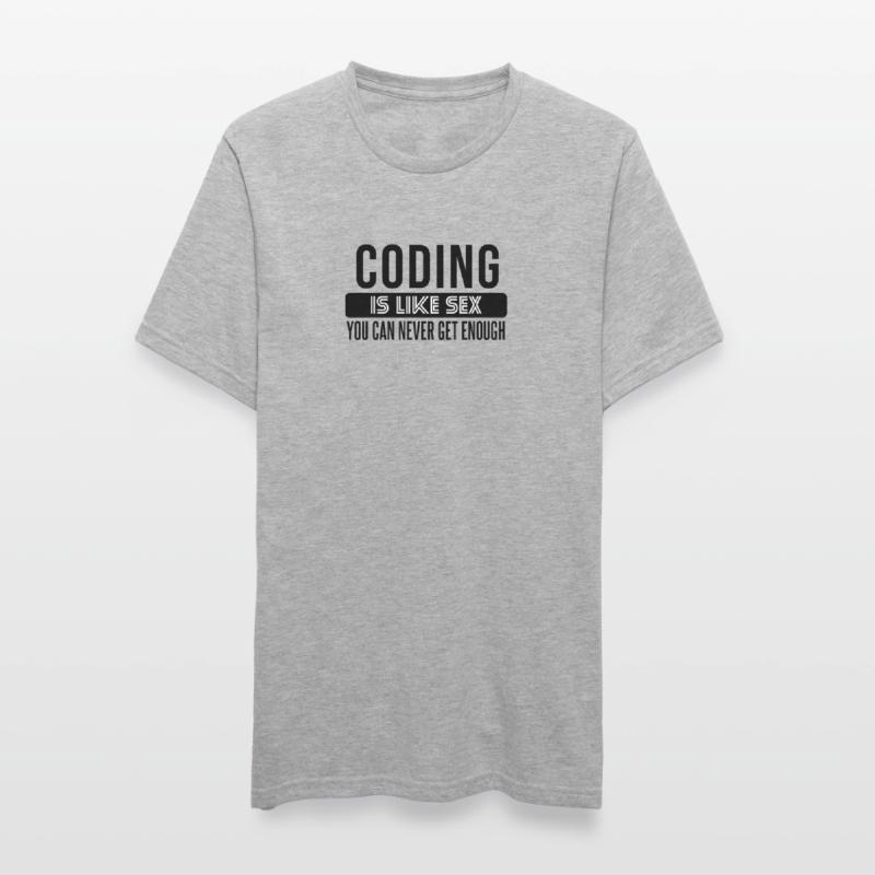 Coding Statement – Provocative Developer Design Unisex Polycotton T-Shirt