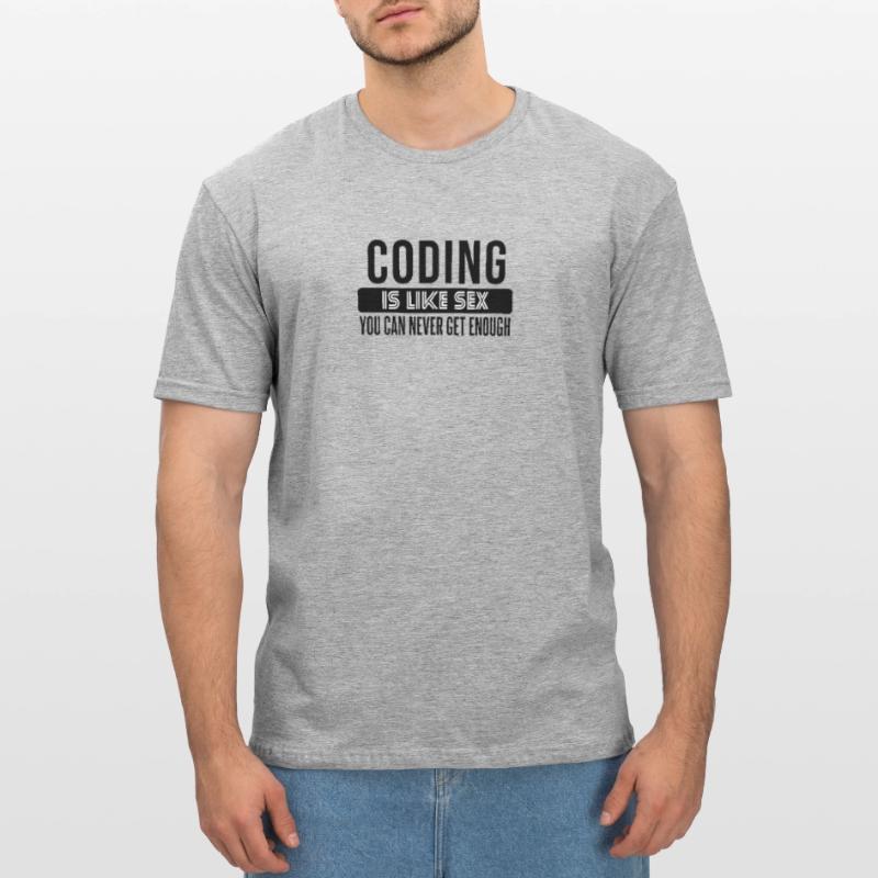 Coding Statement – Provocative Developer Design Unisex Polycotton T-Shirt