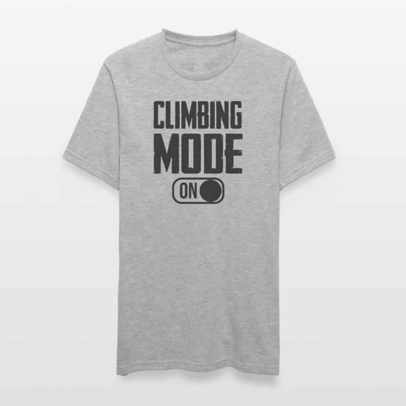 Climbing Mode Turn On Typography Unisex Polycotton T-Shirt