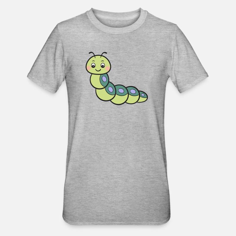 Chenille - T-shirt polycoton Unisexe - gris chiné