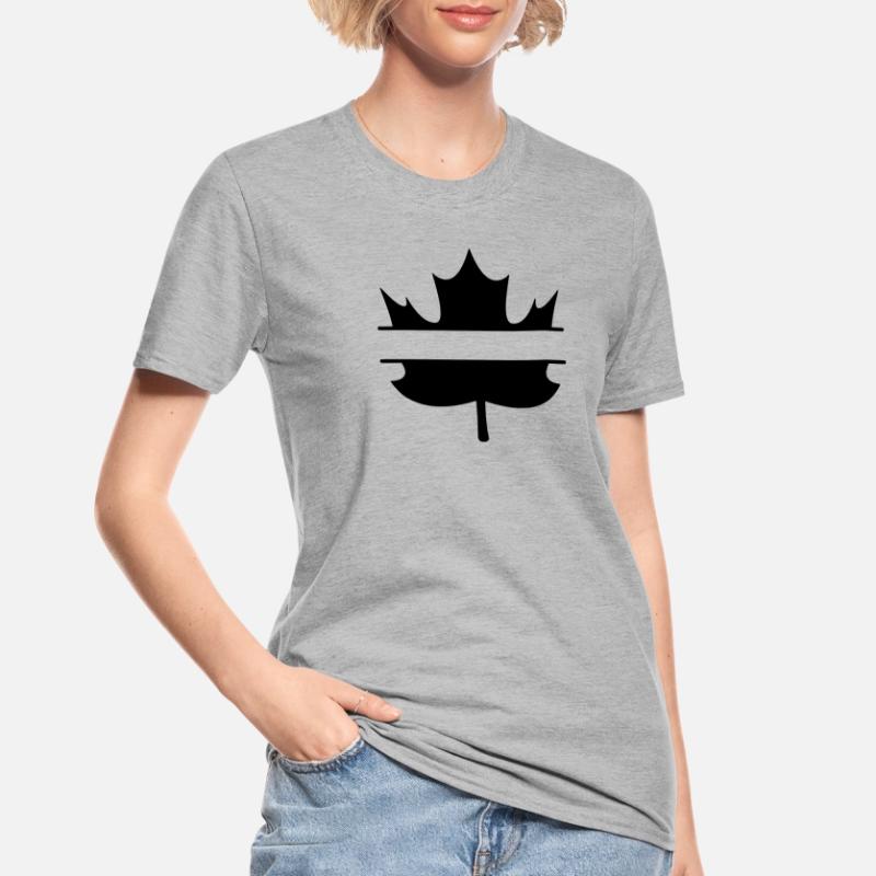 Lancement de l’espace intermédiaire de Maple Leaf Canada T-shirt polycoton Unisexe
