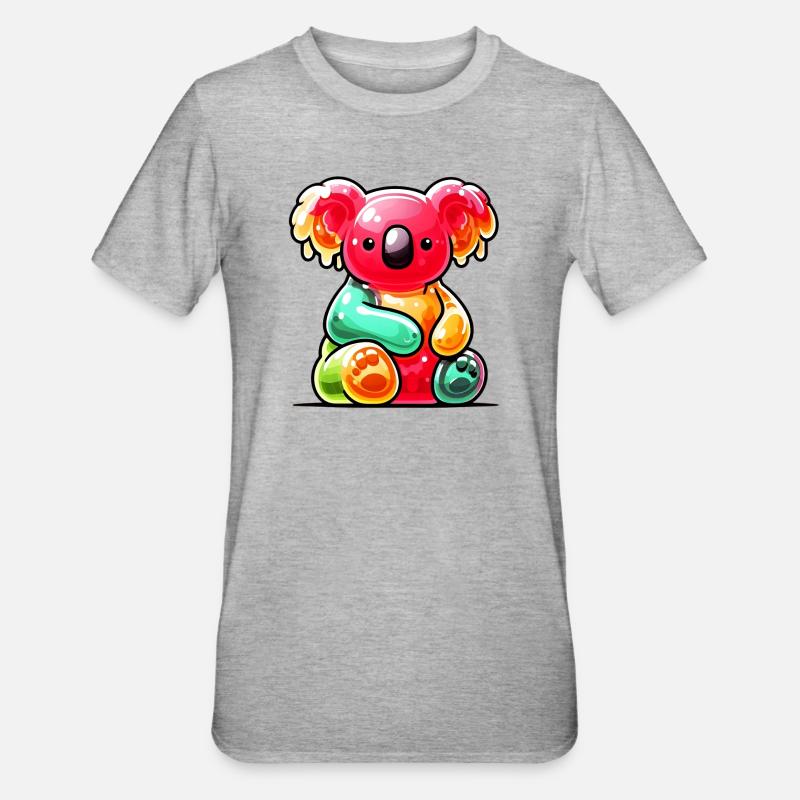 Koala - T-shirt polycoton Unisexe - gris chiné