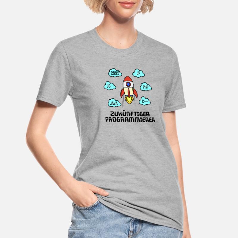 Développeur de code CSS Programmeur C++ Java Php T-shirt polycoton Unisexe