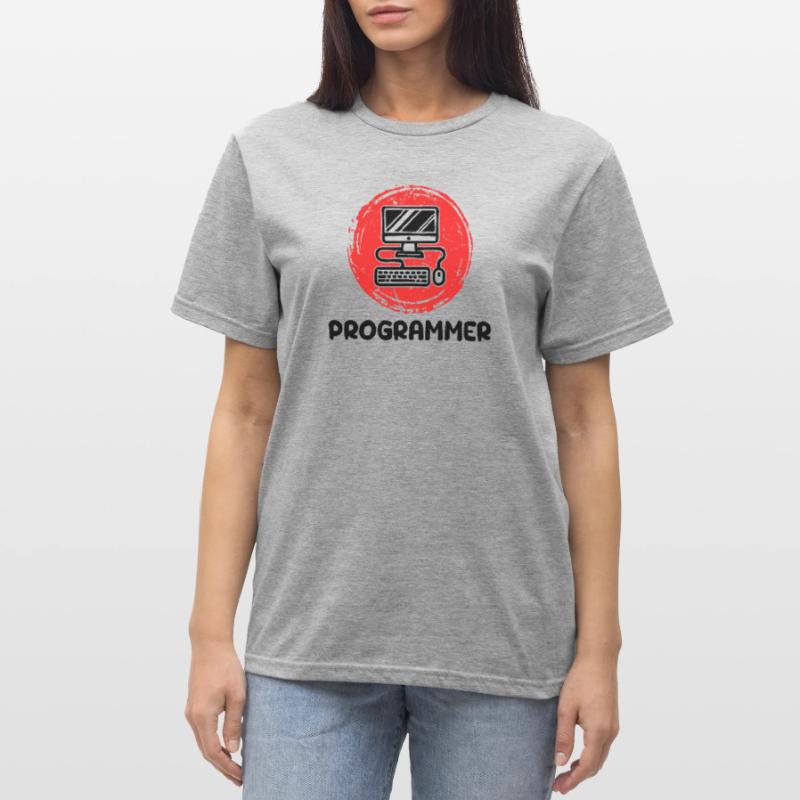 Computer Developer Programmierer Code Skripting Unisex Polycotton T-Shirt