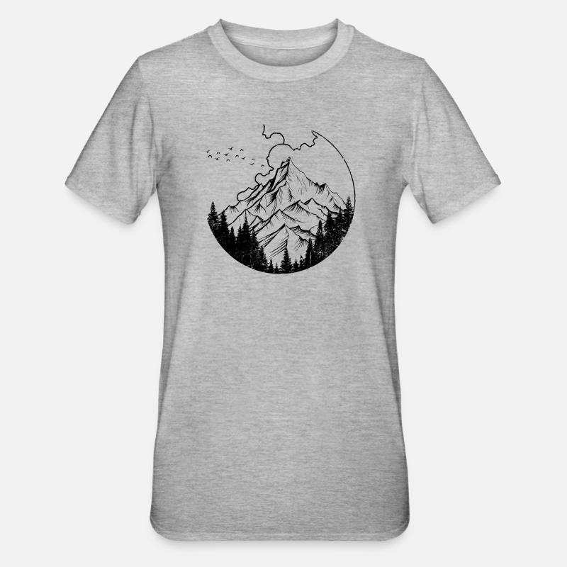 InputRequiredDesignPreview - Unisex Polycotton T-Shirt - heather grey