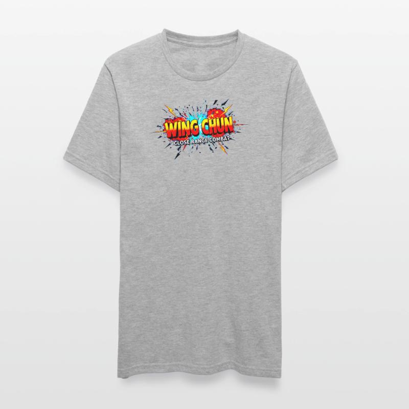 Explosion d’une chemise de Wing Chun T-shirt polycoton Unisexe