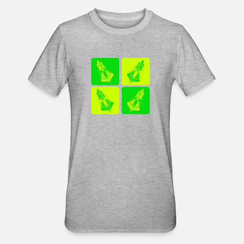 Conception de l’espace - T-shirt polycoton Unisexe - gris chiné