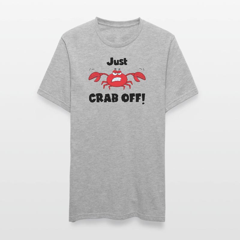 Einfach abhacken! - Eine gefährliche Krabbe, oder vielleicht eine lustige? Unisex Polycotton T-Shirt