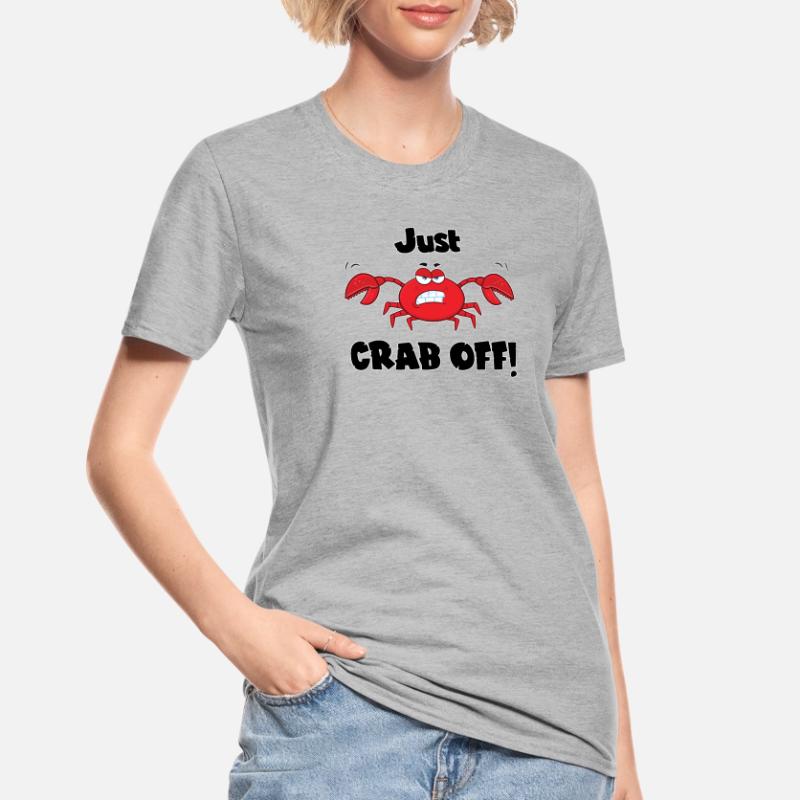 Einfach abhacken! - Eine gefährliche Krabbe, oder vielleicht eine lustige? Unisex Polycotton T-Shirt