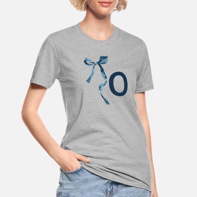 Monogramm oder Geschenkidee Unisex Polycotton T-Shirt