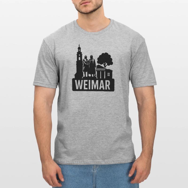 Weimar, Thuringia Unisex Polycotton T-Shirt