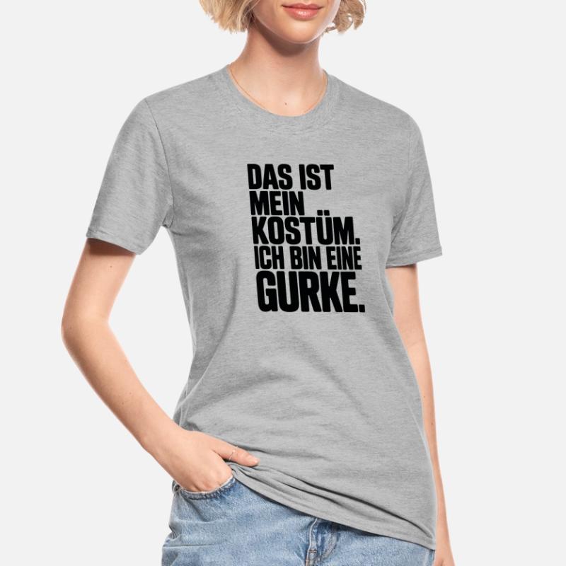 Concombre C’est mon concombre Costume Carnaval Carnaval T-shirt polycoton Unisexe