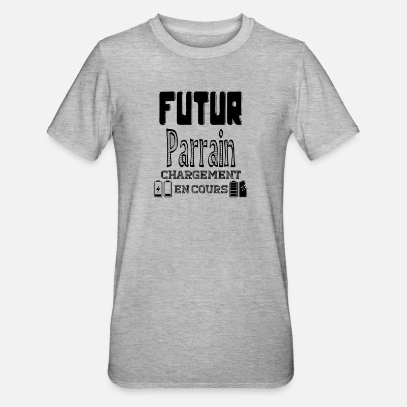 Future Sponsor Loading In Progress - Unisex Polycotton T-Shirt - heather grey