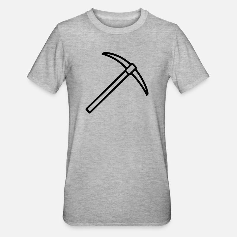 piolet - T-shirt polycoton Unisexe - gris chiné
