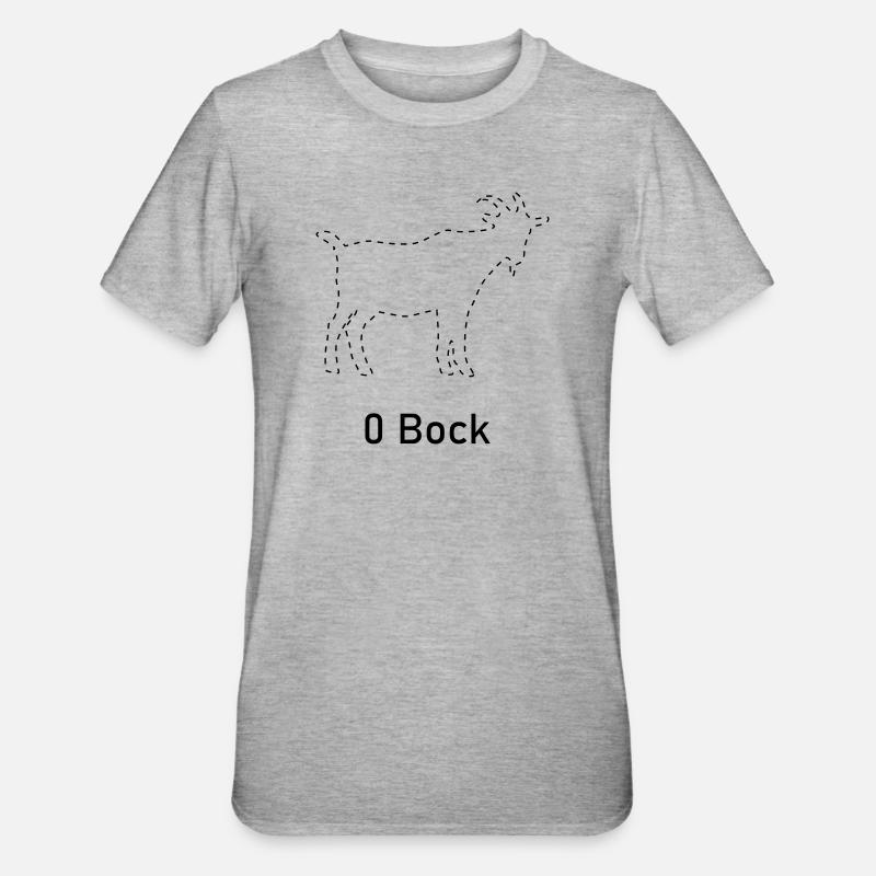 Zéro désir - T-shirt polycoton Unisexe - gris chiné