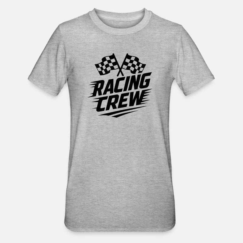 Équipage de course - T-shirt polycoton Unisexe - gris chiné