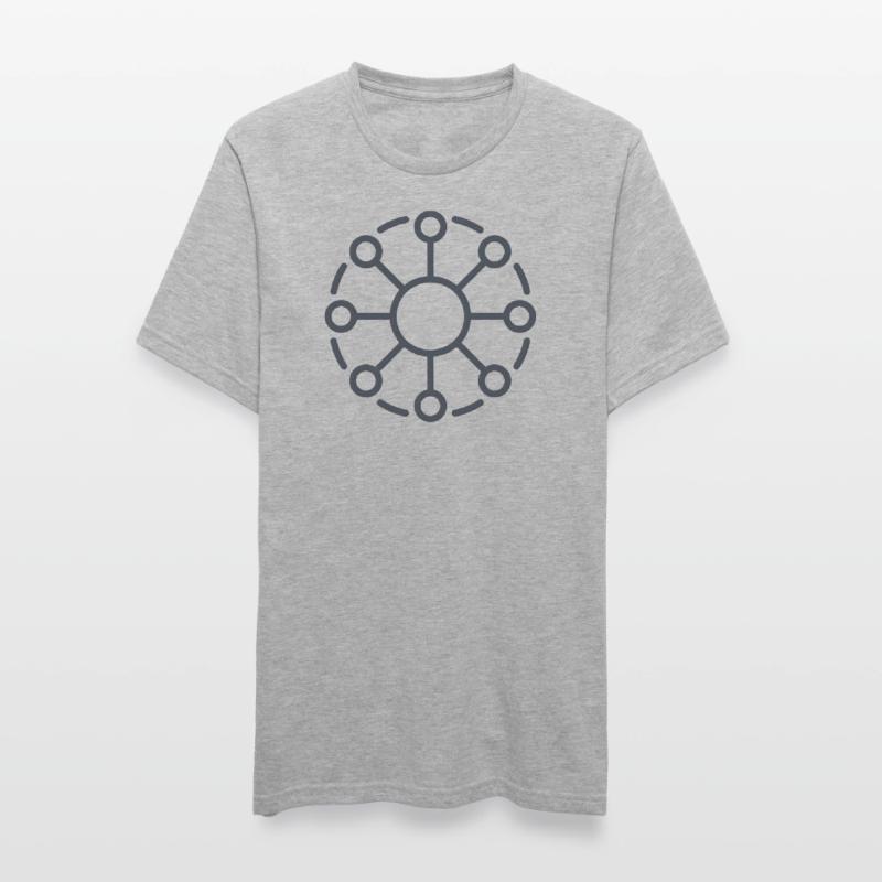 Central Network Core Pattern Unisex Polycotton T-Shirt
