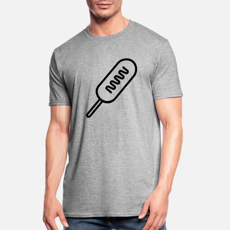 Corn Dog Unisex polycotton T-shirt